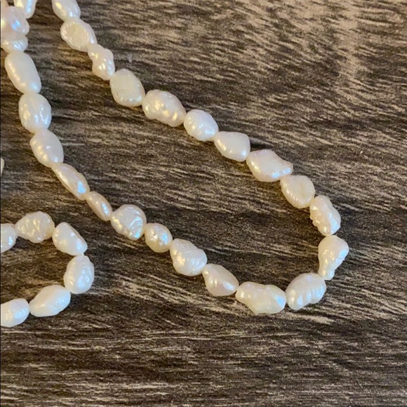 3 strands of fresh water pearls - Picture 3 of 3